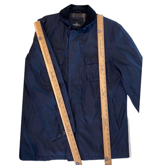 NEW WOT - Men’s London Fog Jacket Thick Fleece Lined Corduroy Trimmed Size Large - Picture 12 of 12